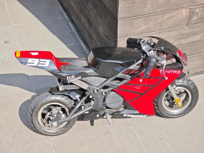 Pocket Bike/ Mini motocicletă electrică pentru copii – 1060W – stare foarte bună